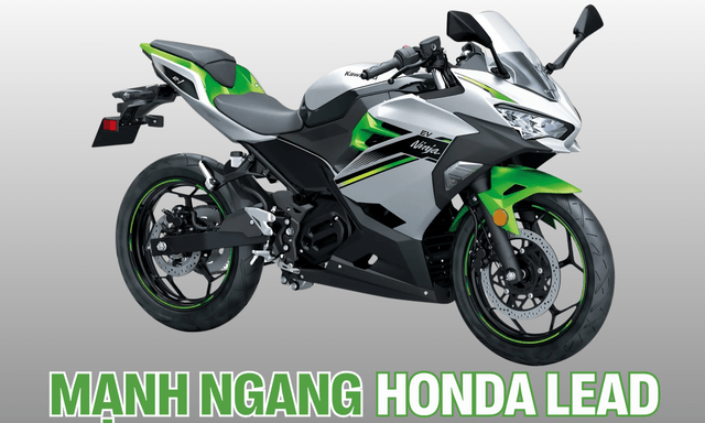 Mô tô điện Kawasaki Ninja E-1 mở bán: Động cơ mạnh ngang ngửa Honda Lead, giá quy đổi hơn 200 triệu