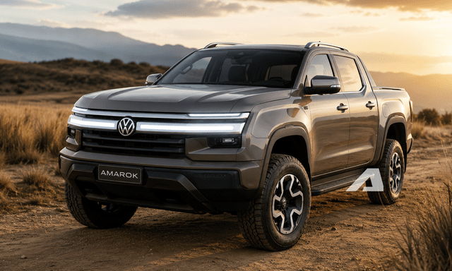 Bán tải Volkswagen mới lộ diện: Không còn dùng khung gầm Ranger, là PHEV, mạnh 470hp, thách thức cả Ranger Raptor V6