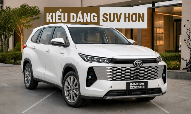 Toyota Innova Cross 2027 lộ trang bị ngoại thất: Mặt ca-lăng độc lạ, 4 cảm biến trước, dễ dùng đèn chiếu sáng Bi-LED