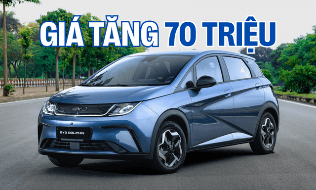 BYD Dolphin tăng giá lên mức 569 triệu đồng, áp lực khi cạnh tranh với Geely EX2