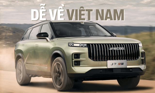 Jaecoo J7 PHEV thêm bản AWD: Dùng pin BYD, giá quy đổi chưa tới 900 triệu