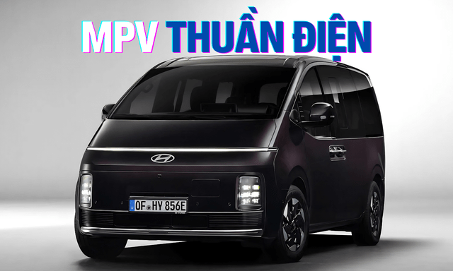 Hyundai Staria thuần điện ra mắt: Dài hơn 5,2 m, trang bị 9 chỗ ngồi, sạc đầy đi gần 450 km