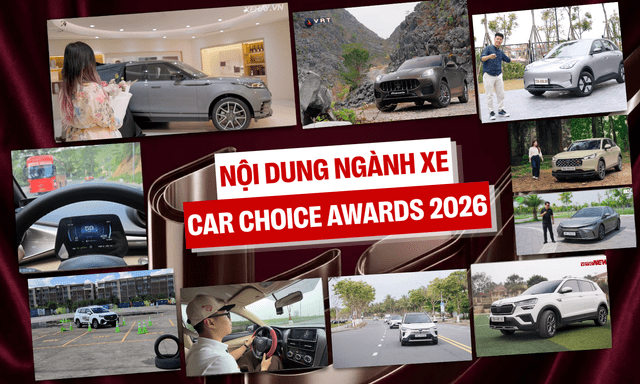 Đi tìm 5 nội dung ngành xe đáng chú ý trong năm tại Car Choice Awards 2026