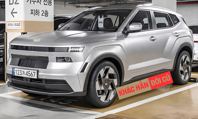 Cận cảnh Hyundai Creta thế hệ mới: Vuông vức hơn, nhiều công nghệ hơn, dự kiến ra mắt cuối năm nay