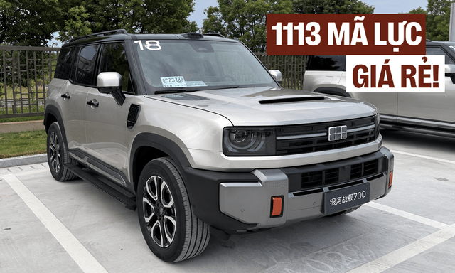 SUV Geely trông như Defender chốt gần 44.000 đơn chỉ trong 1 tiếng, giá quy đổi từ 775 triệu đồng, bản đắt nhất đã bán hết sạch