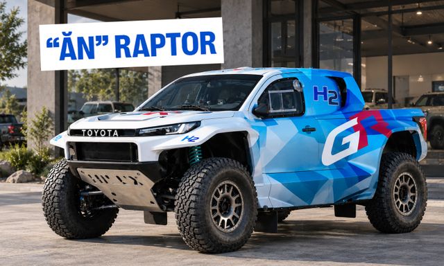 Toyota Hilux có bản ‘siêu off-road’: Khung gầm xe đua, lốp cực lớn, động cơ hydro cạnh tranh Ranger Raptor