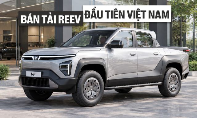 VinFast VF Wild ra mắt Việt Nam: Giá từ 860 triệu đồng, REEV đầy 2 bình chạy tới 1.000km, hết xăng vẫn đi hơn 250km, tải trọng 750kg