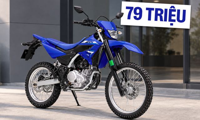 Yamaha WR155R mới ra mắt Việt Nam: Giá 79 triệu đồng, mâm tới 21 inch, lốp gai, 2 phanh đĩa, phuộc KYB cho dân chơi địa hình