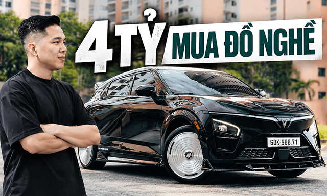 9X Việt đầu tư thiết bị hơn 4 tỷ đồng làm đồ độ VinFast VF 7: Ứng dụng cả VR, quét 3D, hút chân không cỡ khủng