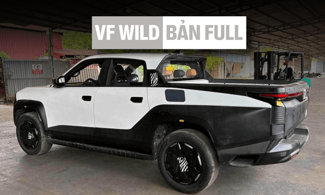 VinFast VF Wild bản 'full' lộ thông số khủng: Mâm to như Land Cruiser, kính lái thêm trang bị giống ADAS