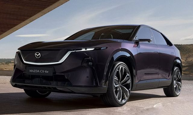 Mazda CX-6e chốt ra mắt tháng sau ở gần Việt Nam: Xe điện trên phân khúc CX-5, đầy pin có thể chạy Hà Nội - Quảng Trị