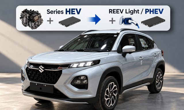 Suzuki Fronx sắp có phiên bản REEV kiểu VinFast VF Wild nhưng máy nhỏ hơn, thêm cạnh tranh Sonet, Venue