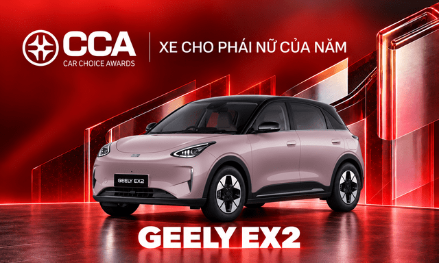 Geely EX2 - 'Xe cho phái nữ của năm' tại Car Choice Awards 2026