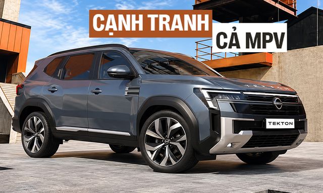 Nissan Tekton - SUV cùng cỡ Creta lộ cấu hình 7 chỗ với thân dài, mâm lốp lớn hơn, dễ nâng cấp cả ADAS