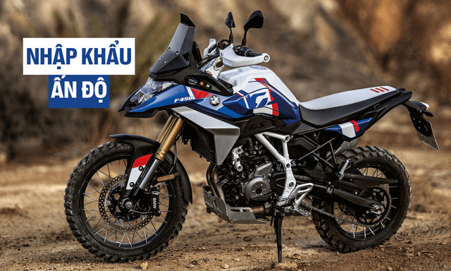 Mô tô phượt BMW F 450 GS mở bán ở Việt Nam: Nhập Ấn Độ, 2 phiên bản, giá bán khiến nhiều người phải suy nghĩ