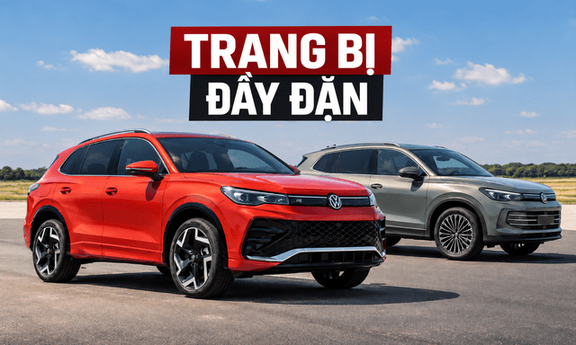 Lộ trang bị 2 bản Volkswagen Tiguan 2026 tại Việt Nam: Giá dự kiến tiệm cận CR-V nhưng có ADAS tiêu chuẩn, động cơ mới, thêm treo thích ứng, nhập Đức