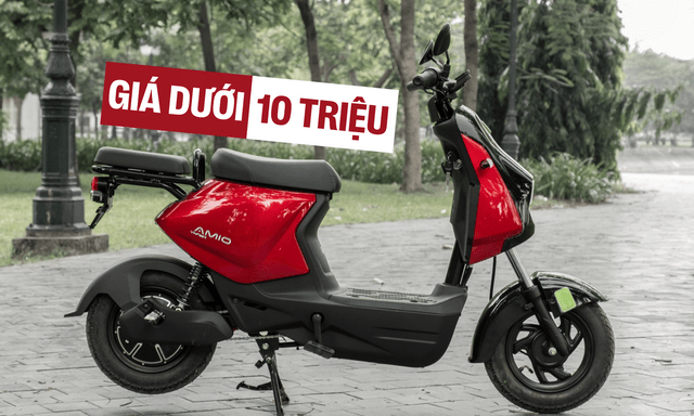 Xe điện VinFast Amio có giá mới chưa tới 10 triệu đồng, muốn mua cần đạt điều kiện 'không thể dễ hơn'