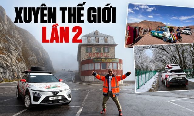 Lái VinFast VF 7 30.000km qua 3 châu lục, chuyên gia Hải Kar viết tiếp câu chuyện xuyên thế giới lần thứ hai