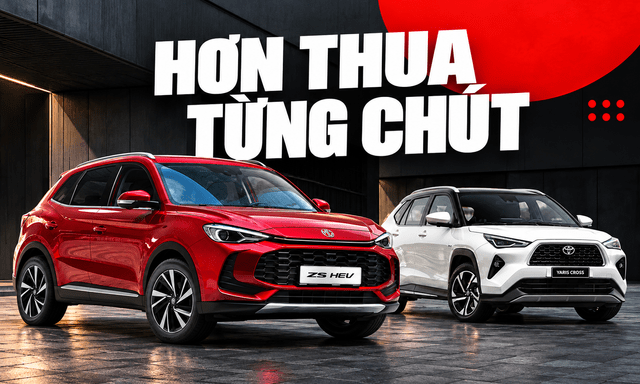 Chọn MG ZS vừa ra mắt hay thêm 60 triệu đồng lấy Toyota Yaris Cross: Đều hybrid, nhiều 'đồ chơi', hơn thua từ từng thứ nhỏ