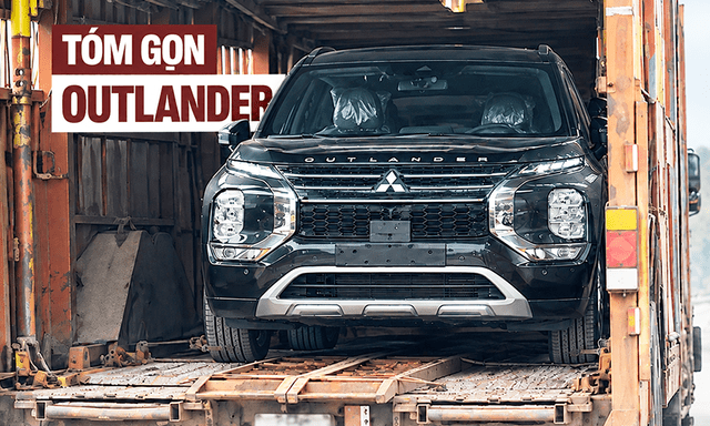Mitsubishi Outlander 2026 lộ diện trên đường vận chuyển tại Việt Nam: Dễ sớm ra mắt, cạnh tranh CR-V bằng cấu hình 7 chỗ, động cơ hybrid nhẹ