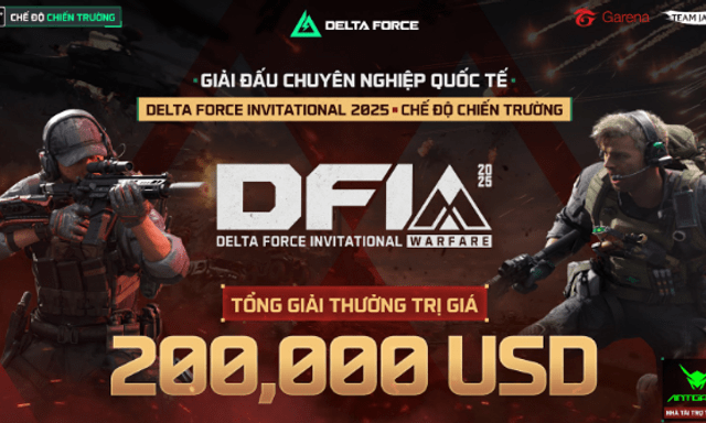 Chính thức khởi tranh giải đấu chuyên nghiệp quốc tế Delta Force Invitational 2025: Chế độ chiến trường 
