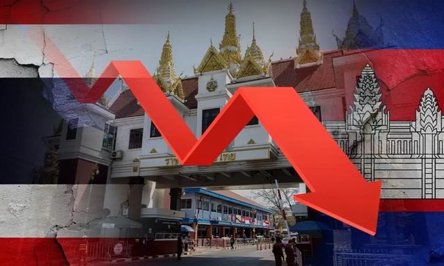 Biên giới đóng từ tháng 7 do căng thẳng, kim ngạch thương mại giữa Campuchia và Thái Lan tháng 11 giảm gần 50%
