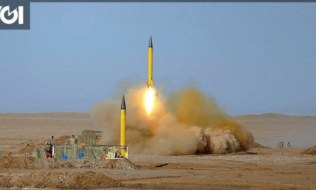 Tên lửa Iran đang đạt 