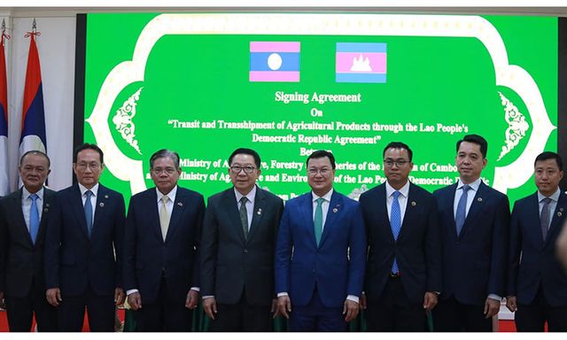 Campuchia và Lào ký kết thỏa thuận lịch sử