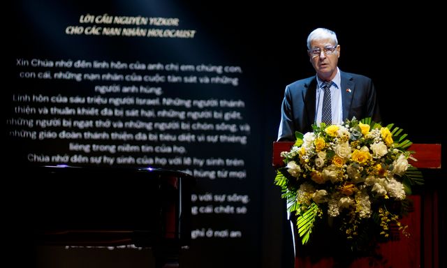 Đại sứ quán Israel và Đại sứ quán Đức tại Việt Nam cùng tưởng niệm 6 triệu người Do Thái thiệt mạng trong Thế chiến II