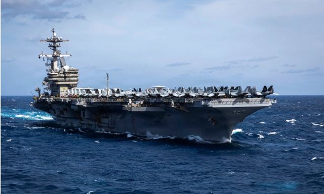 Tàu sân bay Mỹ đi theo lộ trình “khác thường”, bất ngờ áp sát Trung Đông giữa phong tỏa eo biển Hormuz