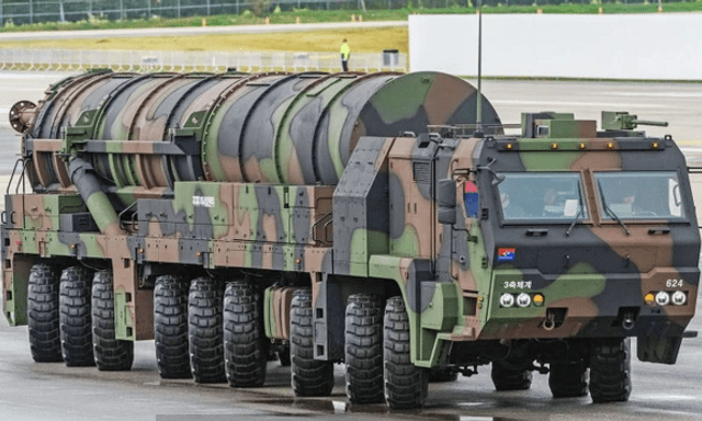 Đầu đạn xuyên hầm lớn nhất thế giới trên tên lửa đạn đạo của Hàn Quốc