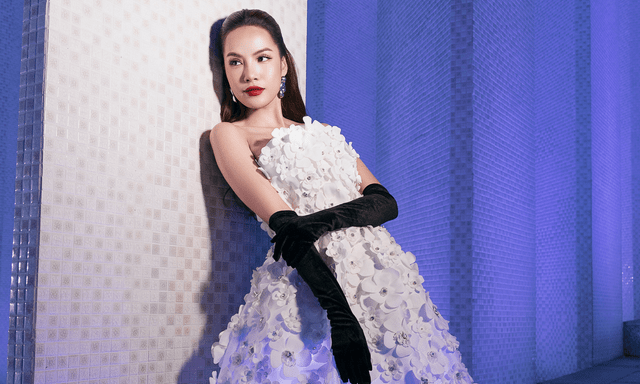 Vì sao Lê Hoàng Phương được chọn xuất hiện ở vị trí trung tâm cùng Thanh Hằng, Võ Hoàng Yến?