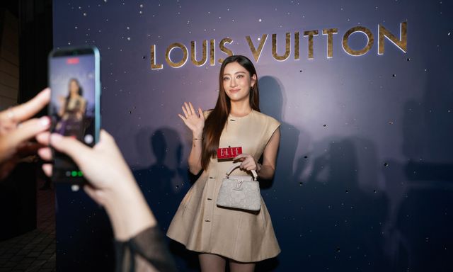 Hoa hậu Lương Thùy Linh ghi dấu ấn nhan sắc tại sự kiện quy tụ sao hạng A