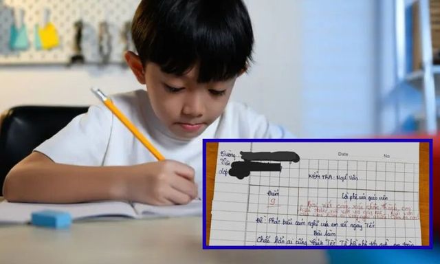 Bài văn GHÉT TẾT được 9 điểm, cô giáo phải khen: Bài văn của con làm cô suy nghĩ nhiều, cảm ơn con 