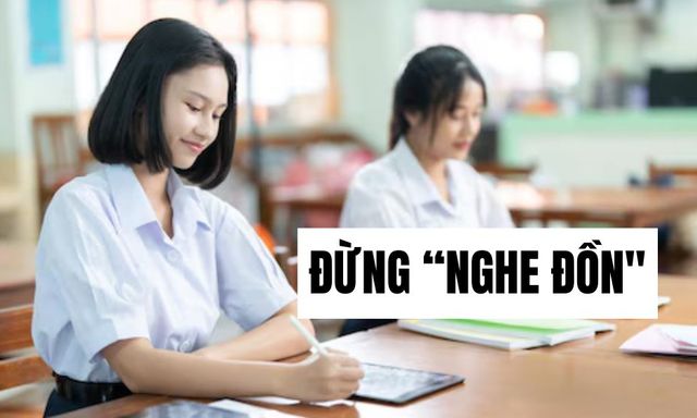 Phụ huynh có con sắp thi vào 10 đừng 