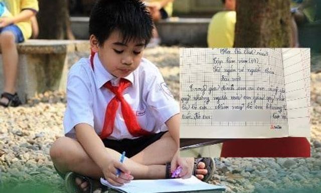 Bài văn kể bố đi từ sáng đến đêm, ngày mưa cũng như ngày nắng: Tưởng bí mật lắm nhưng đọc xong rưng rưng