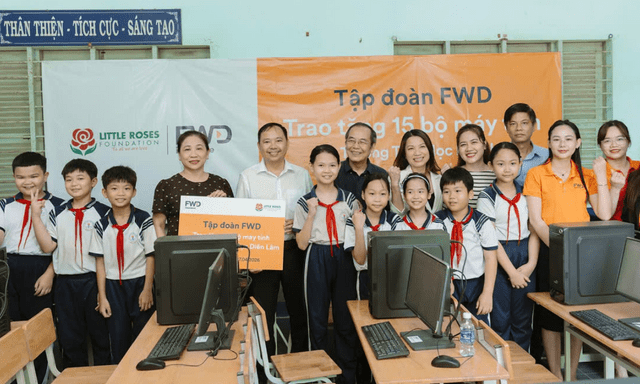 Tập đoàn FWD tái thiết môi trường học tập với gói hỗ trợ 1 tỷ đồng tại Khánh Hoà