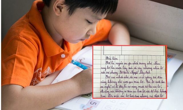 Bài văn tả... mũi bố của cậu bé tiểu học khiến dân tình cười đau ruột: Bí quyết mũi cao này có thật không?