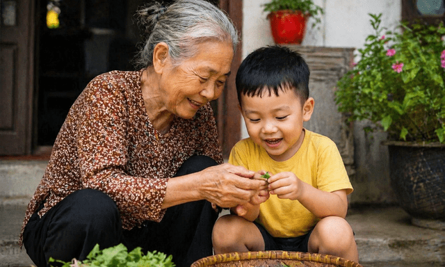 Thật KỲ LẠ: Trẻ em được ông bà nuôi dưỡng thường có 3 đặc điểm này! 