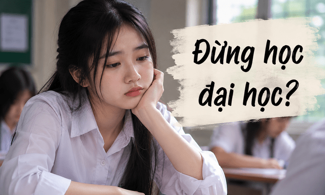 Thầy giáo Hà Nội “phán” một câu gây tranh cãi: Đừng vì sĩ diện mà nhét con vào đại học làm gì 