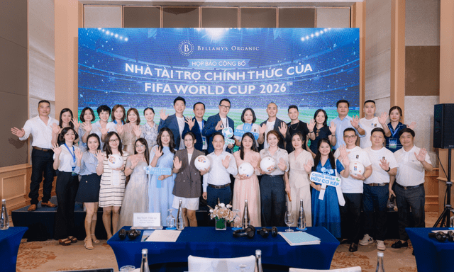 Bellamy's Organic trở thành nhà tài trợ chính thức của FIFA World Cup 2026™ tại Việt Nam