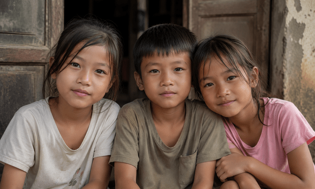 Trong số các anh chị em, người có 