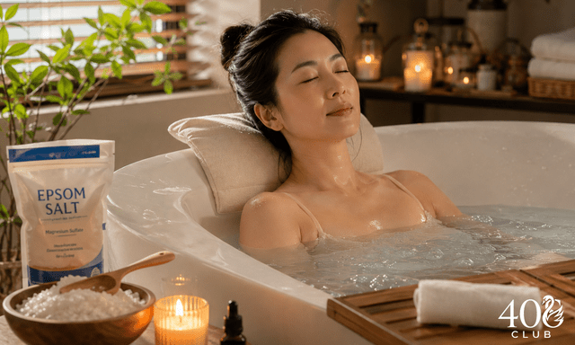 Hội chị em trên MXH đang rủ nhau ngâm mình trong một loại muối để 