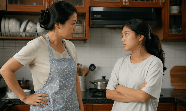 Con gái chê cơm mẹ nấu, mẹ đáp một câu khiến con đứng hình: Có những đoạn đối thoại đau hơn cả dao cứa