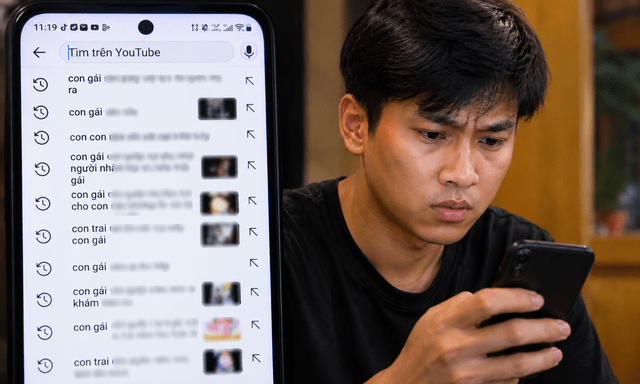 Người lớn hoảng hốt khi xem lịch sử tìm kiếm của đứa cháu 5 tuổi: Một 