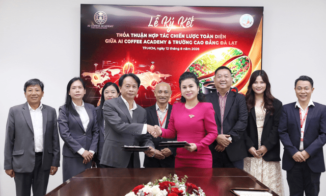 Hợp tác ứng dụng trí tuệ nhân tạo AI để cà phê Việt tiếp tục bước ra thế giới