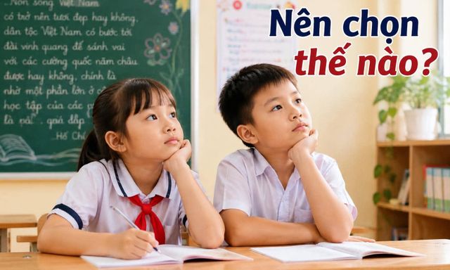 Đầu năm học, phụ huynh TP.HCM “đau đầu” trước 3 lựa chọn: Chi phí chênh lệch lớn, nhưng quan trọng là điều này