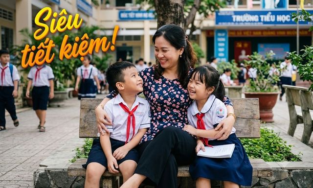 Nhiều phụ huynh ở TP.HCM mất chưa tới 300 nghìn đồng để lo ăn học cho 2 con: Nghe như không tưởng, nhìn con số chi tiết rất hợp lý