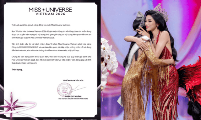 Miss Universe Vietnam lên tiếng về loạt tin nhắn gây xôn xao sau chung kết