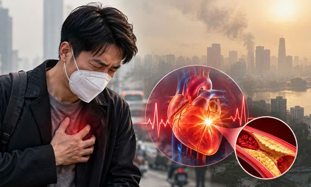 Nghiên cứu Harvard: Ô nhiễm không khí có thể làm tăng nguy cơ đau tim chỉ trong vài giờ